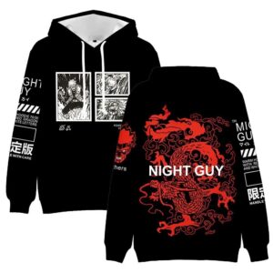 Naruto Hoodie – Night Guy