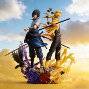 Sasuke und Naruto Duo Figur Shippuden Doppel Statue