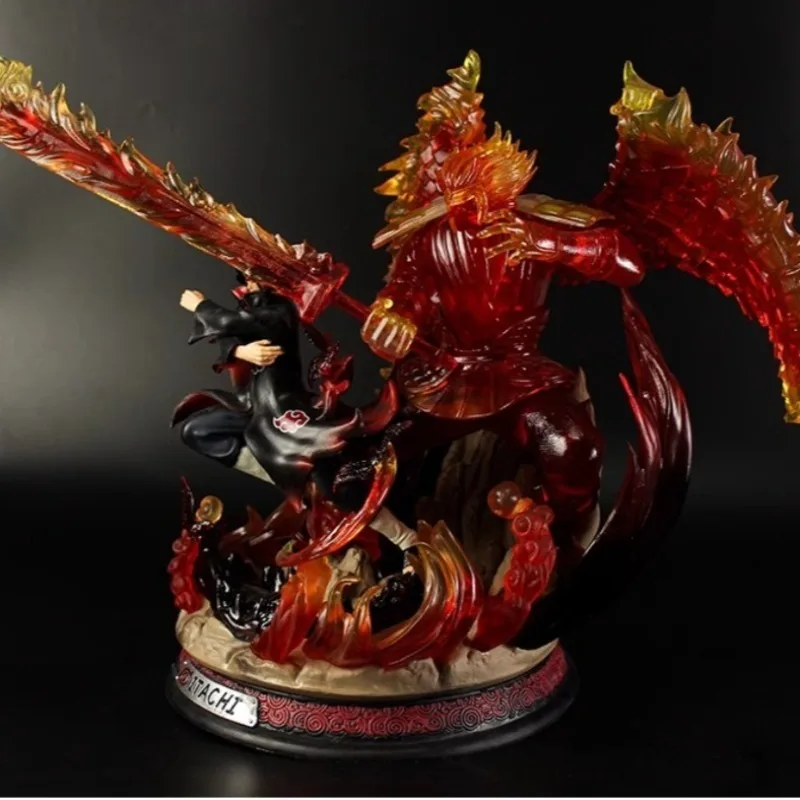 Itachi Uchiha mit rotem Susanoo Detail