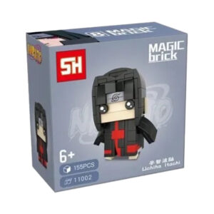 Itachi Uchiha Klemmbaustein-Figur – Das Wunderkind, mit Rabe