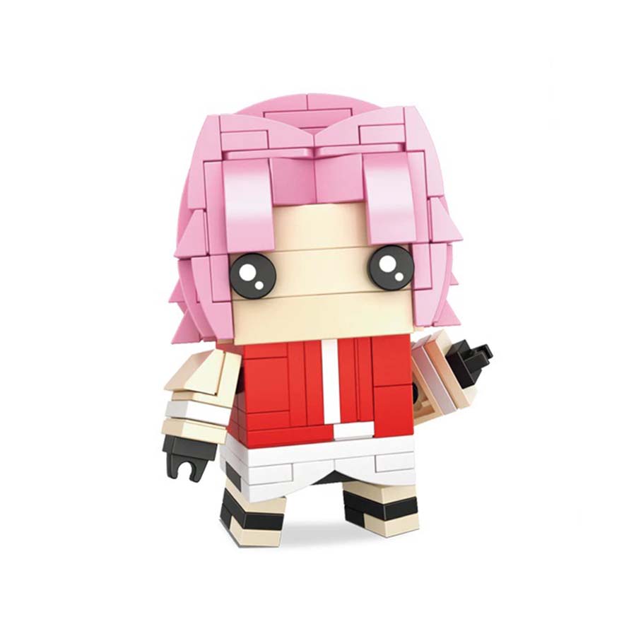 Team 7 Klemmbaustein-Figuren-Set – Naruto, Sakura & Sasuke, 181 Teile – Bild 2