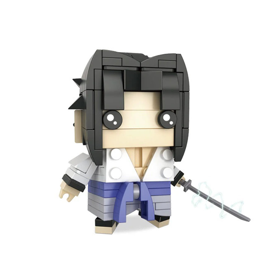 Sasuke Uchiha Klemmbaustein-Figur – Der rebellische Ninja, 189 Teile – Bild 2