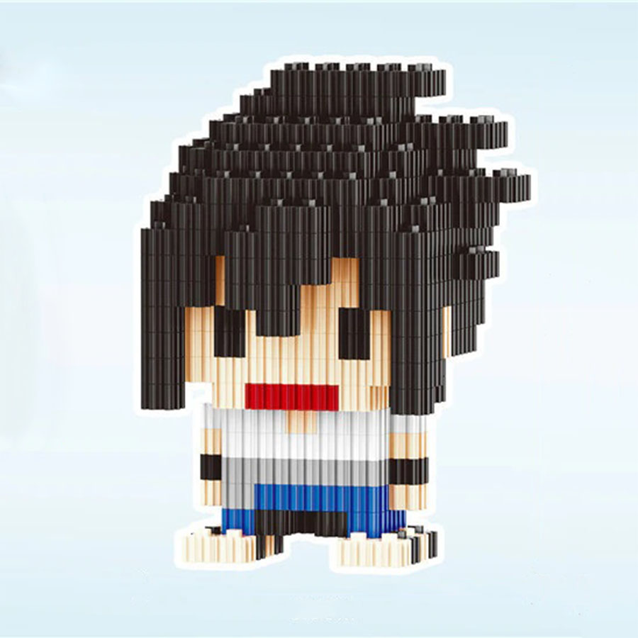 Sasuke Uchiha Klemmbaustein-Figur – Klassik-Modell, 234 Teile – Bild 2