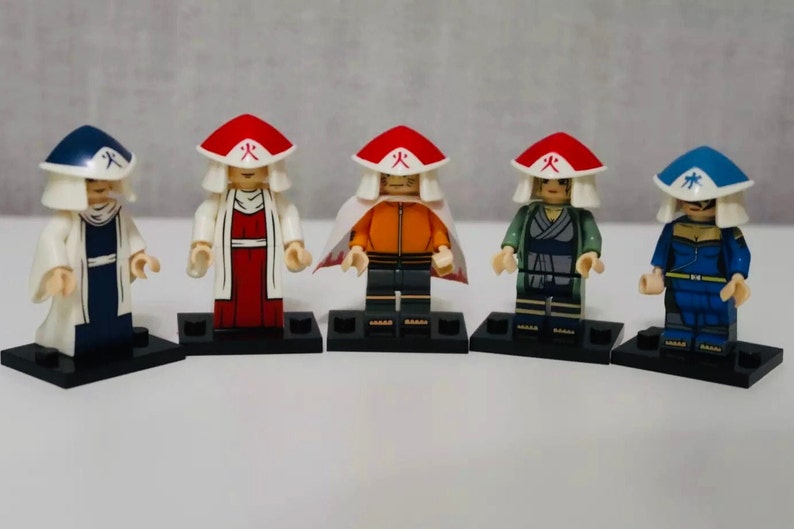 Hokage Klemmbaustein-Figuren – 10er-Set – Bild 4