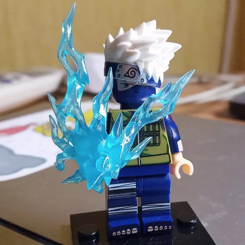 Naruto Klemmbaustein-Figuren – 8er-Set mit Obito, Naruto, Sasuke & mehr – Bild 4