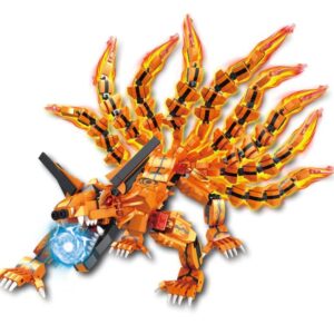 Kurama Klemmbaustein-Bauset – Kyuubi, 999 Teile