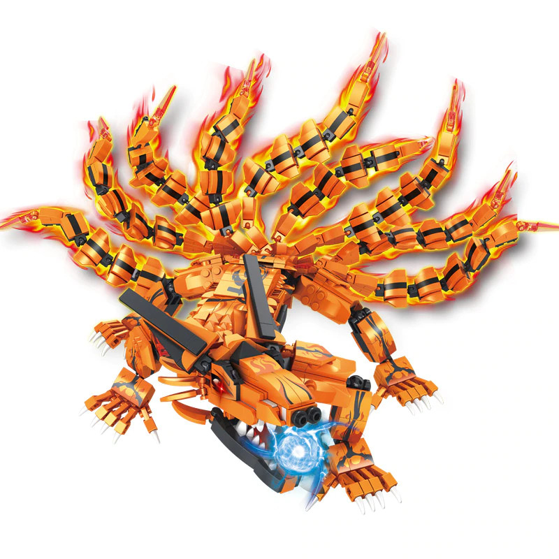 Kurama Klemmbaustein-Bauset – Kyuubi, 999 Teile – Bild 2