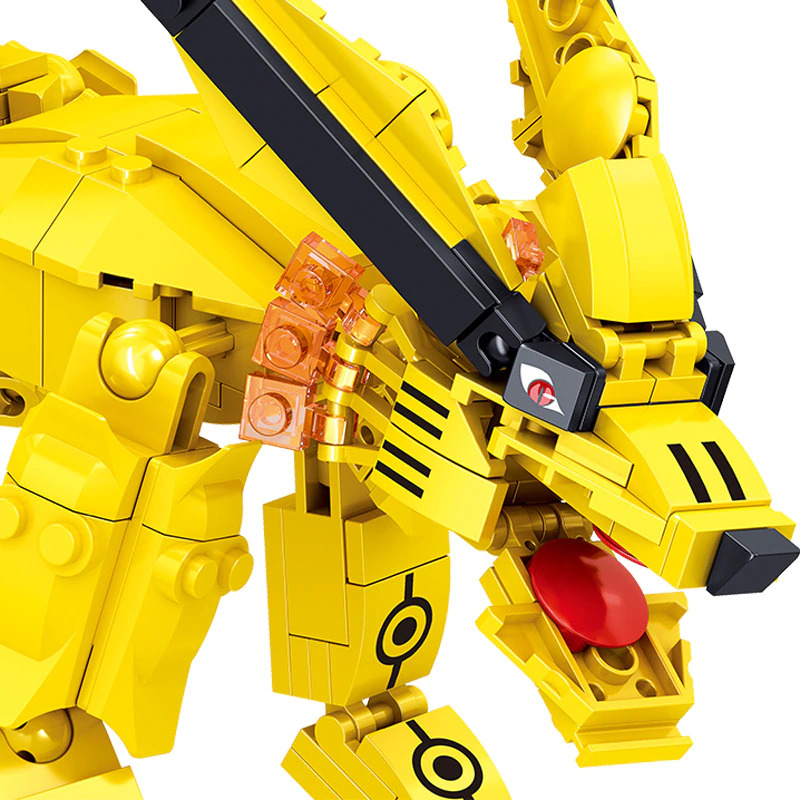 Kurama Klemmbaustein-Bauset – Kyuubi, 429 Teile – Bild 2