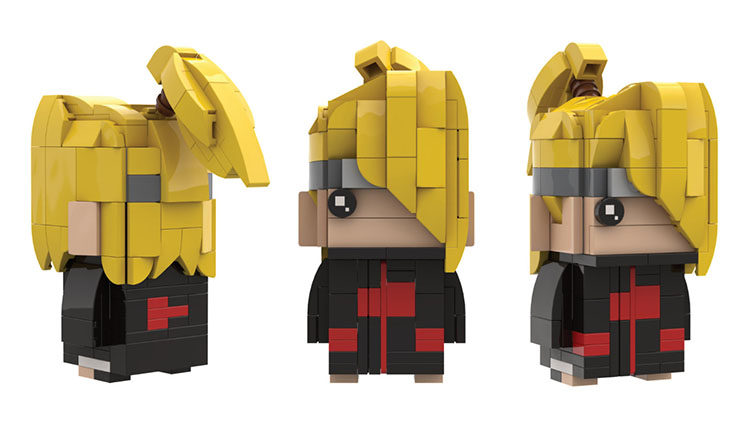 Deidara Klemmbaustein-Figur – Akatsuki – Bild 2