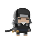 Hiruzen Sarutobi Klemmbaustein-Figur – Dritter Hokage