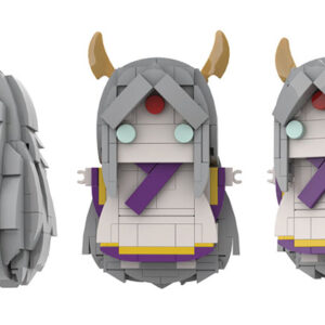 Kaguya Klemmbaustein-Figur – Naruto