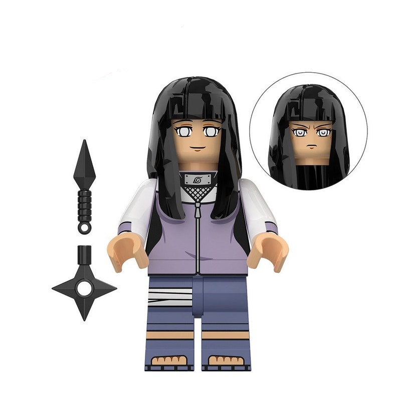Naruto Klemmbaustein-Figuren – 8er-Set mit Neji, Itachi, Sasuke & mehr – Bild 5