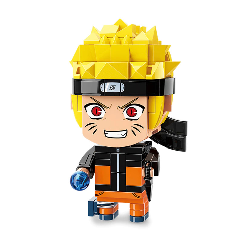Naruto Uzumaki Klemmbaustein-Figur – Mit oder ohne Box