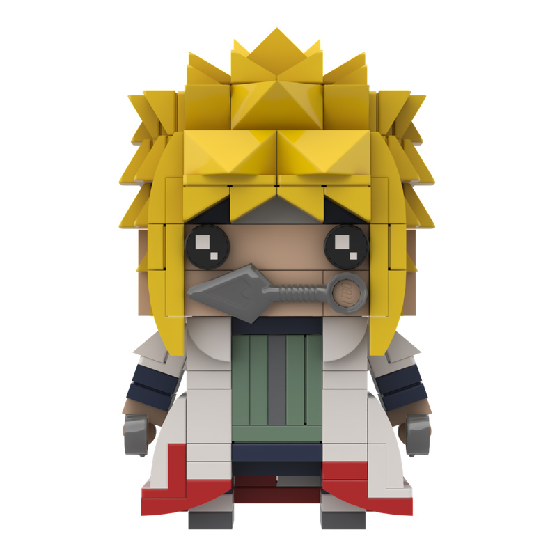 Minato Namikaze Klemmbaustein-Figur – Vierter Hokage