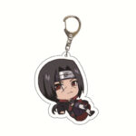 Itachi Uchiha Schlüsselanhänger aus Zinklegierung – Akatsuki-Anhänger