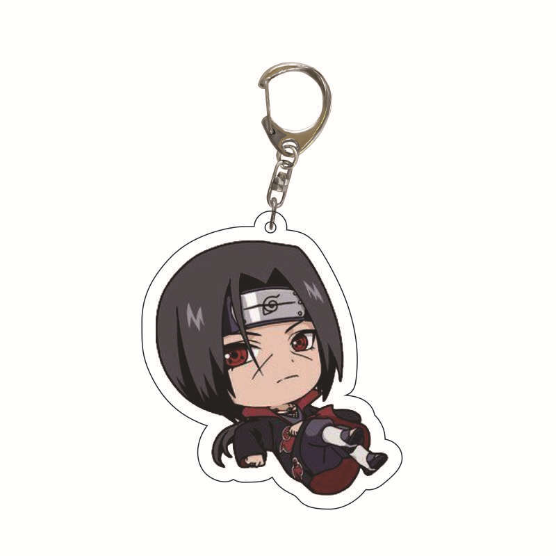 Itachi Uchiha Schlüsselanhänger aus Zinklegierung – Akatsuki-Anhänger