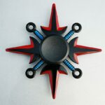 Naruto Fidget Spinner Kunai & Shuriken Kombi-Design