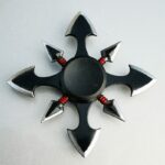 Naruto Fidget Spinner Ninja-Shuriken aus Edelstahl