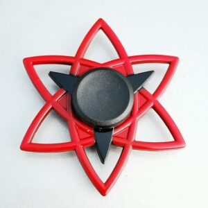 Naruto Fidget Spinner Sasuke Mangekyo Sharingan Motiv