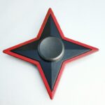 Naruto Fidget Spinner Shuriken Wurfstern aus Metall