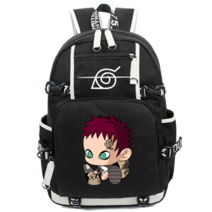 Naruto Rucksack Gaara Chibi – Niedlicher Canvas-Rucksack, 46×30 cm