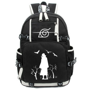 Naruto Rucksack Itachi Genjutsu Tsukuyomi – Canvas-Rucksack, 46×30 cm