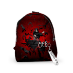 Naruto Rucksack Itachi Krähen – Nylon-Rucksack, 29×40 cm