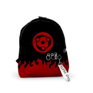 Naruto Rucksack Madara Mangekyou Sharingan – Nylon-Rucksack, 29×40 cm