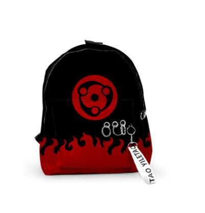 Naruto Rucksack Madara Mangekyou Sharingan – Nylon-Rucksack, 29×40 cm