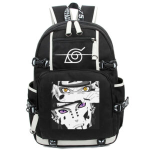 Naruto Rucksack Naruto gegen Pain – Canvas-Rucksack, 46×30 cm