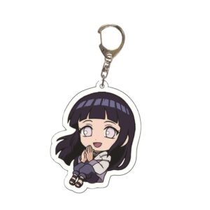 Hinata Hyuga Schlüsselanhänger aus Zinklegierung – Naruto Anhänger