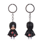 Naruto Schlüsselbund Itachi Uchiha – Figuren-Schlüsselanhänger mit Sharingan-Motiv