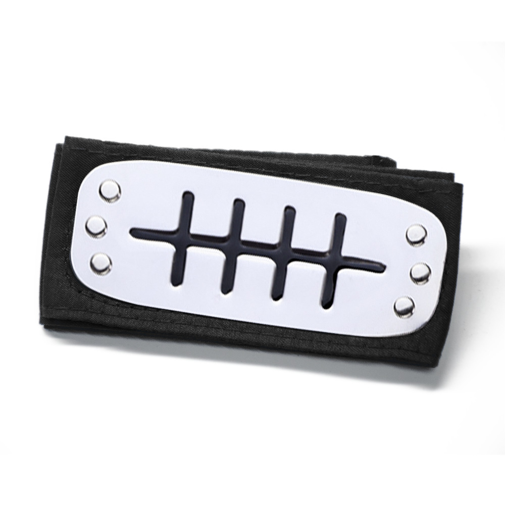 Naruto Stirnband Hidan – Akatsuki-Stirnband mit durchgestrichenem Symbol