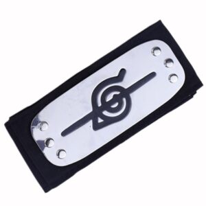 Naruto Stirnband Itachi – Akatsuki-Stirnband mit durchgestrichenem Konoha-Symbol