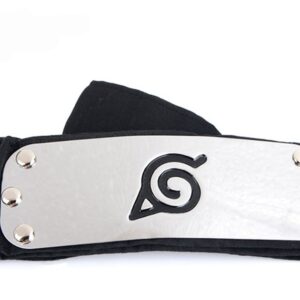 Naruto Stirnband Kakashi Hatake – Stirnband mit Konoha-Symbol