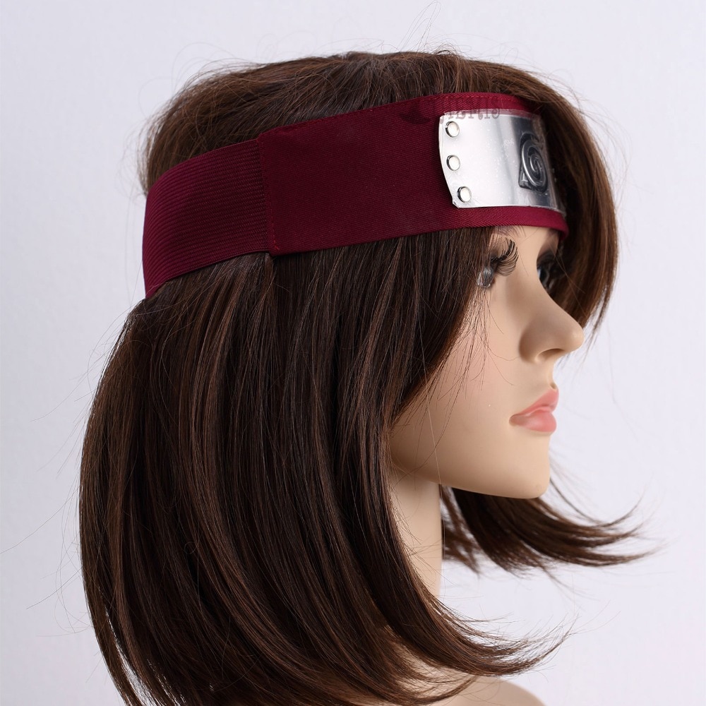 Naruto Stirnband Sarada – Rotes Stirnband mit Konoha-Symbol – Bild 3