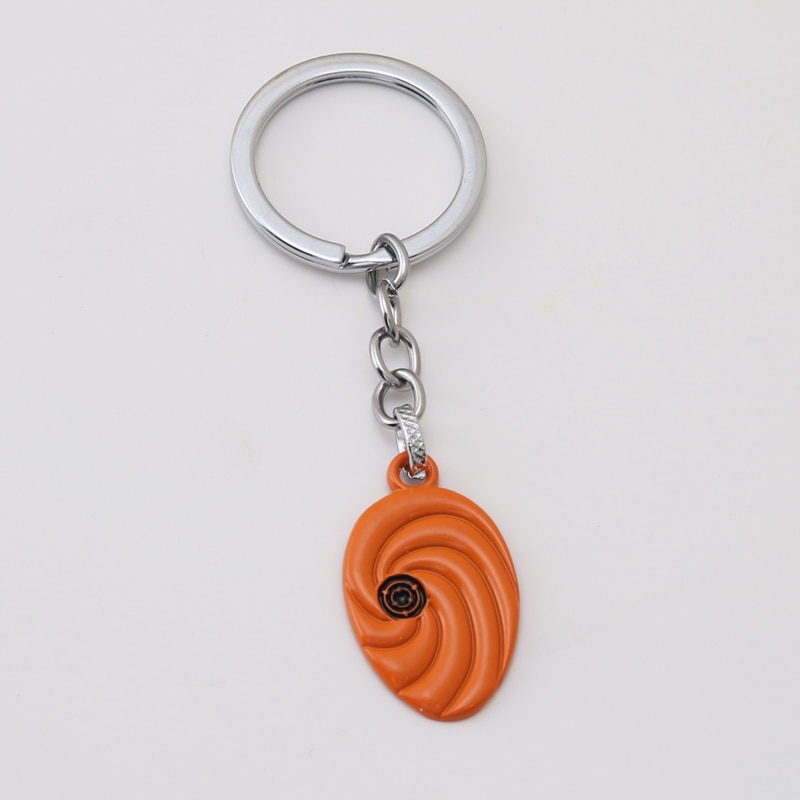Naruto Schlüsselanhänger Tobi Maske Spiralmuster
