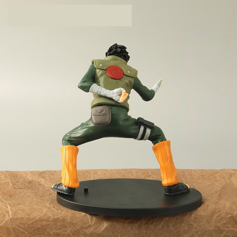 Rock Lee Figur Rückansicht