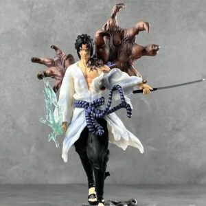 Sasuke Uchiha Figur Naruto Shippuden Statue mit Susanoo-Akzent
