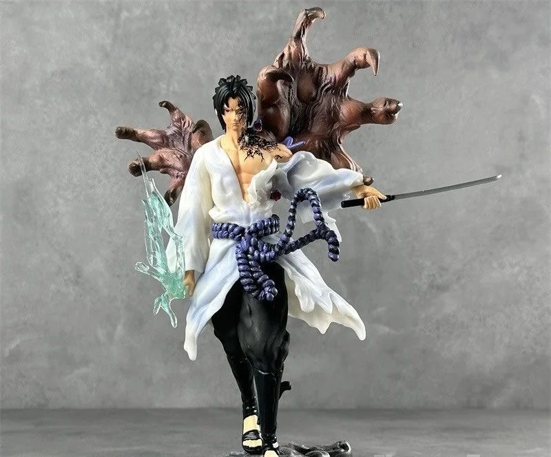 Sasuke Uchiha Figur Naruto Shippuden Statue mit Susanoo-Akzent